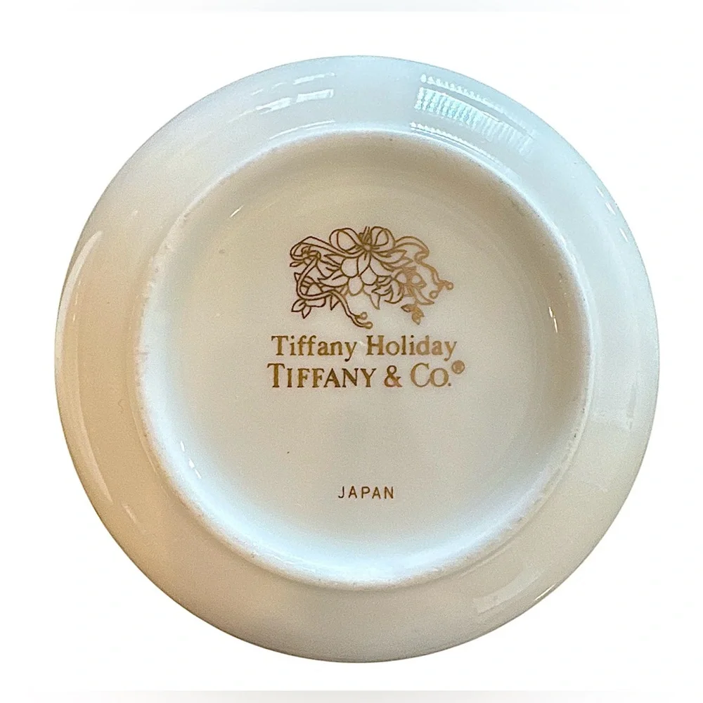 Tiffany & Co. Vintage Christmas Trinket Box